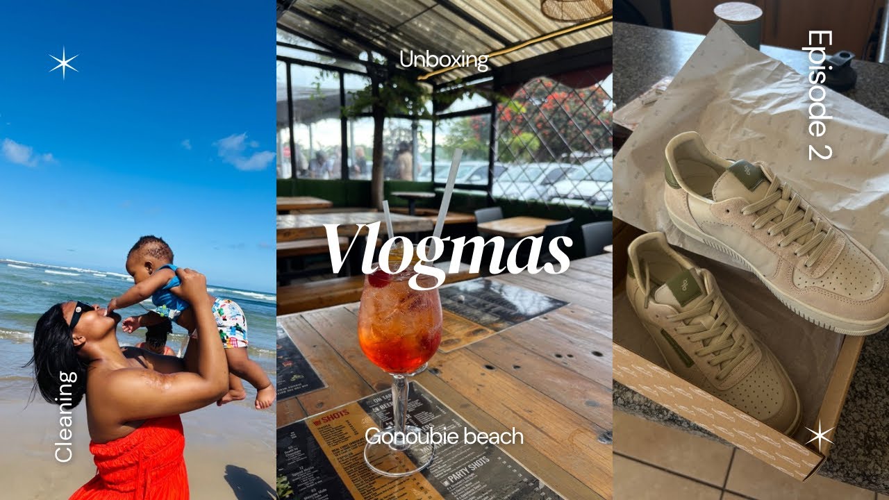 VLOGMAS: Back in Gqeberha| My Mother in Law is coming to visit| Lunch Date| Gonoubie EL Beach
