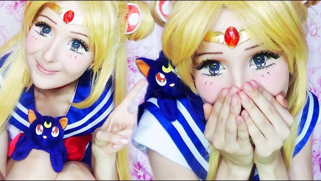 Sailor Moon Make Up Transformation By Anastasiya Shpagina YouTube