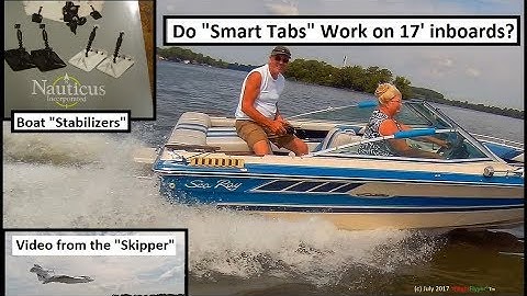 Do"Smart Tabs" Boat Flaps Work? See action from flying airboat cam + major Mercruiser Repairs!
