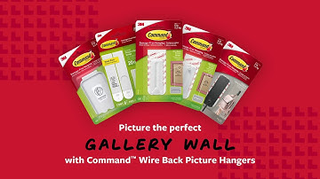 Your Space Transformed – Build Your Gallery Wall Using Command™ Wire Back Picture Hangers