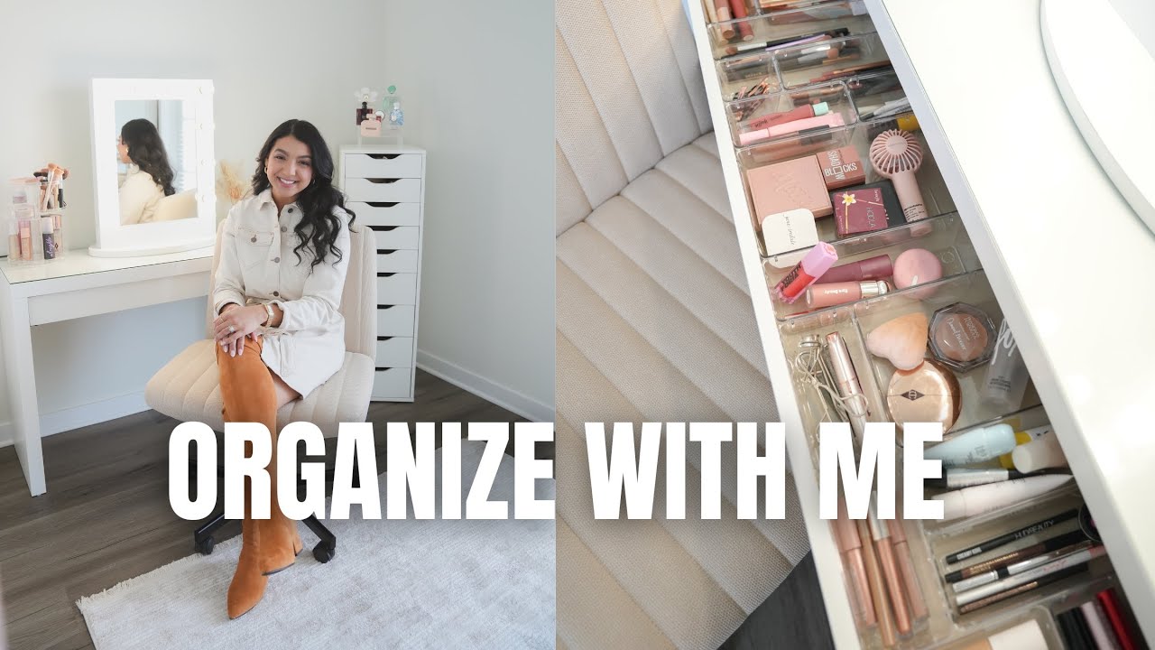 ORGANIZING MY NEW APARTMENT | Kitchen, Dream Vanity & Closet Space, Amazon Home Furniture