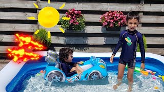 Mathias and milan had a fun day playing with water - waterpret zomer 2020 screenshot 2