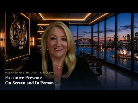 Executive Presence On Screen and In Person