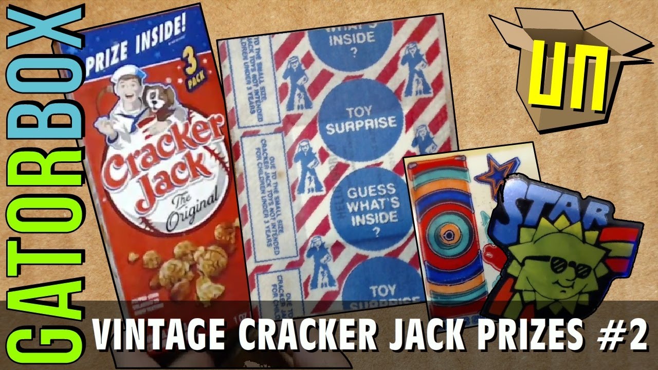 Vintage Cracker Jack Prizes, Part 2 GatorUNbox YouTube