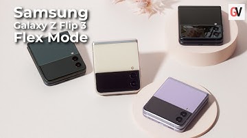 Samsung Galaxy Z Flip 3: Flex Mode