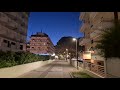 Lido di Jesolo Night Walking Tour 4K HDR 60fps