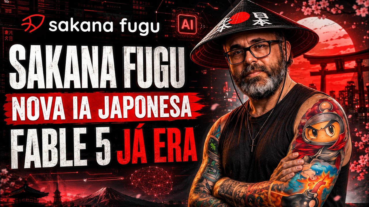 SAKANA FUGU chegou do Japão e PASSOU todo mundo!