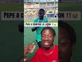 Nicolas Pepe a compris la leçon ‼️😭#pepe #cotedivoire #foot #coupedumonde