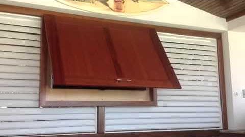 DIY Hidden TV in a Cabinet With Products from Progressive Automations