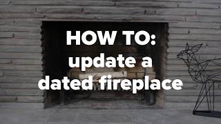 Out with the old! Learn how to remove an old brass fireplace surround with these DIY tips, and enjoy how clean and simple your 