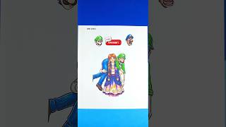 The Super Mario Galaxy Movie Easy Papercraft Puzzle ❤️ DIY Paper Craft Game #luigi #mario #mariobros