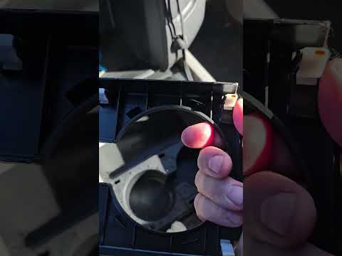 how to replace 2014 Honda Pilot cup holder foam.
