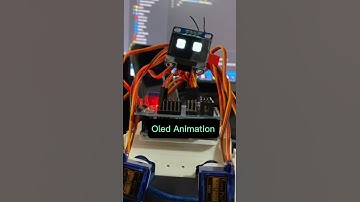 🤖Oled animation #robot #quadruped #diy #programming #arduino #electronics #projects