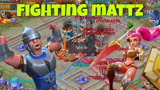 Lords Mobile - Fighting LittleMattz on wonders. Rallies compication. Closed 2 citadels