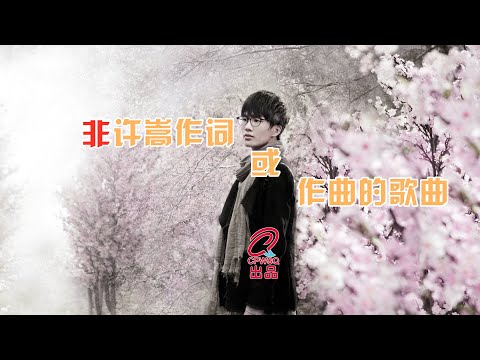 盘点非许嵩作词或作曲的歌曲,看看都有哪些