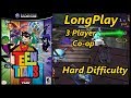 Teen Titans - Longplay 3 Player Co-op (Hard Difficulty) Full Game Walkthrough (No Commentary)