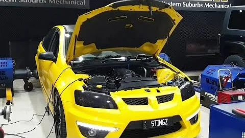 865 Horsepower Supercharged Holden VE Pontiac G8 with Aftermarket Industries Fuel System