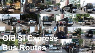 Last Days of the old Staten Island Express Bus Routes