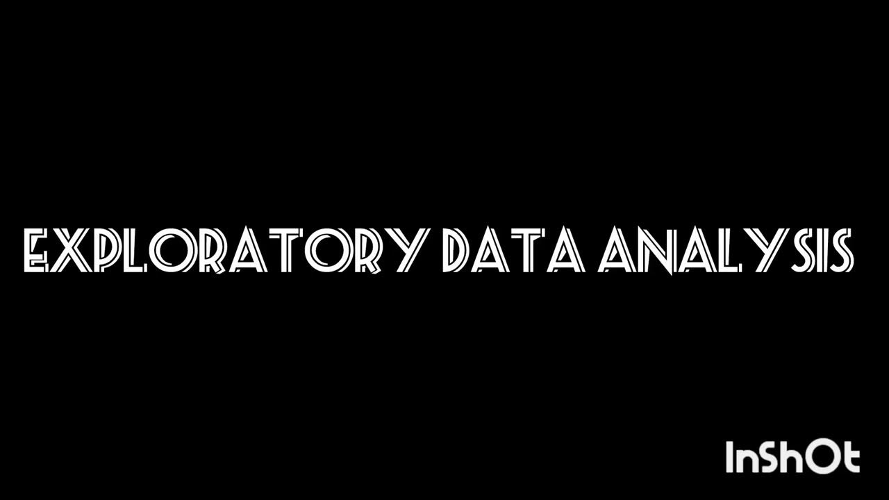 Exploratory Data Analysis using Python - YouTube