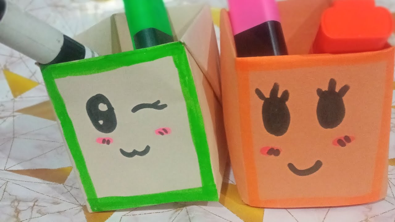 NO GLUE, NO SICESSER, ONLY PAPER CRAFT #easy#sweetunicorn - YouTube