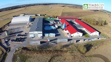 Timbeco introduction - production process of prefab element houses