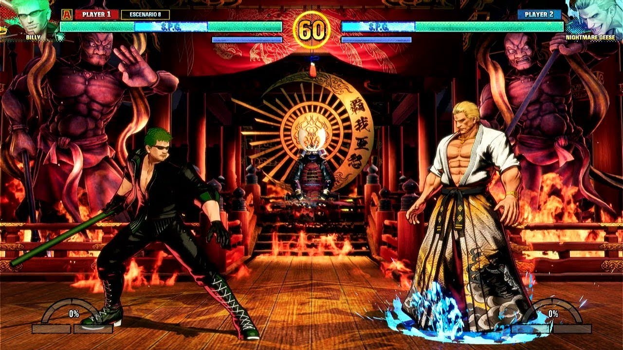 BILLY VS NIGHTMARE GEESE - FATAL FURY COTW