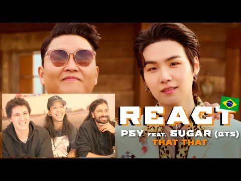 react PSY - 'That That (prod. & feat. SUGA of BTS)' MV 🔥 reagindo