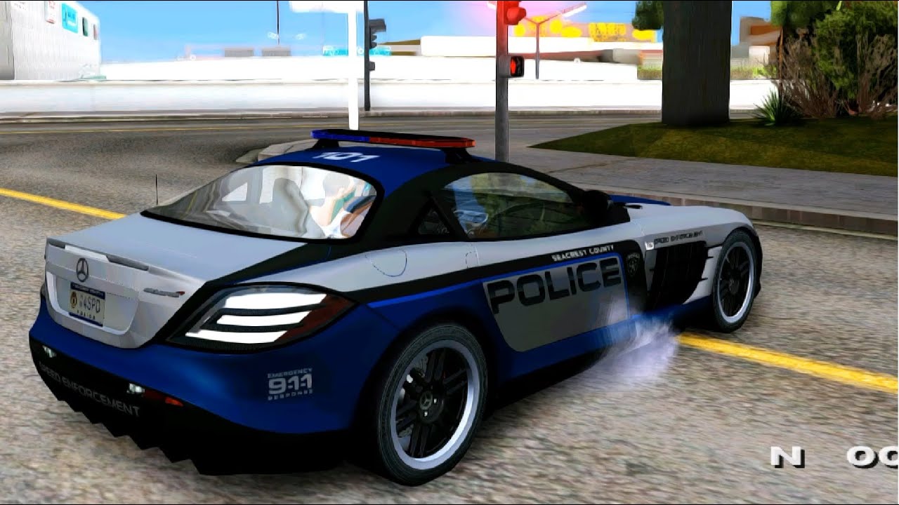 Scpd Slr SCPD Mercedes Benz SLR 722 Edition - GTA MOD _REVIEW - YouTube