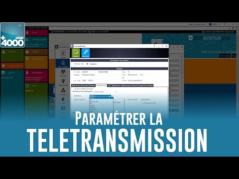 SERIE+4000 - V8 : Paramétrer la télétransmission