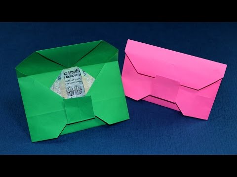 Origami Envelope - How to Make a Paper Envelope Step by Step