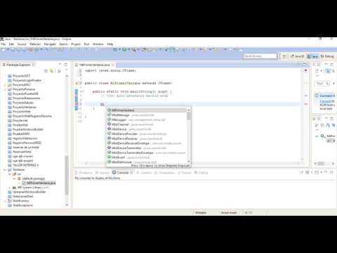 Tutorial 1 JFrame Como crear una ventana en Java