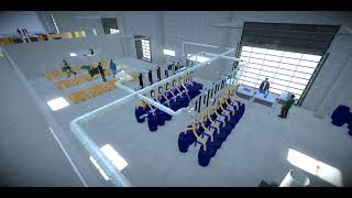 Terminalhal 3D Visualisering