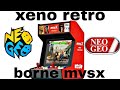 Prsentation neo geo mvsx borne arcade plus hack mvsx   neogeo arcade retrogaming jeux.