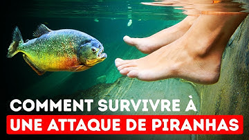 Voici le Meilleur Moyen d’Échapper à un Banc de Piranhas