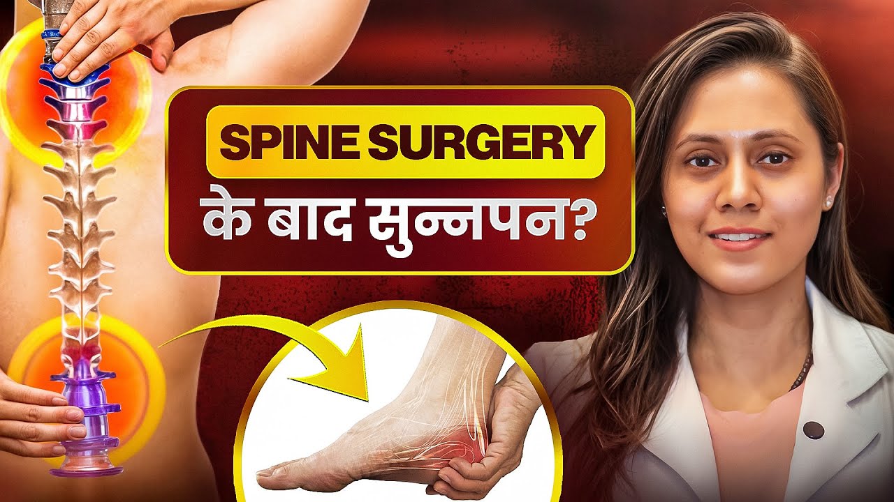 रीढ़ की हड्डी की सर्जरी के बाद Leg Numbness | Normal Recovery या Serious Problem? | Best Orthopedic