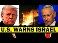 BREAKING | U.S. Issues Shocking Warning to Israel as Iran Sends New War Threats