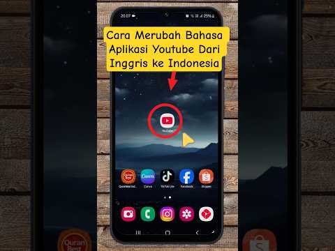 Cara Merubah Bahasa Aplikasi Youtube Dari Inggris ke Indonesia #ubahbahasayoutube #bahasayoutube