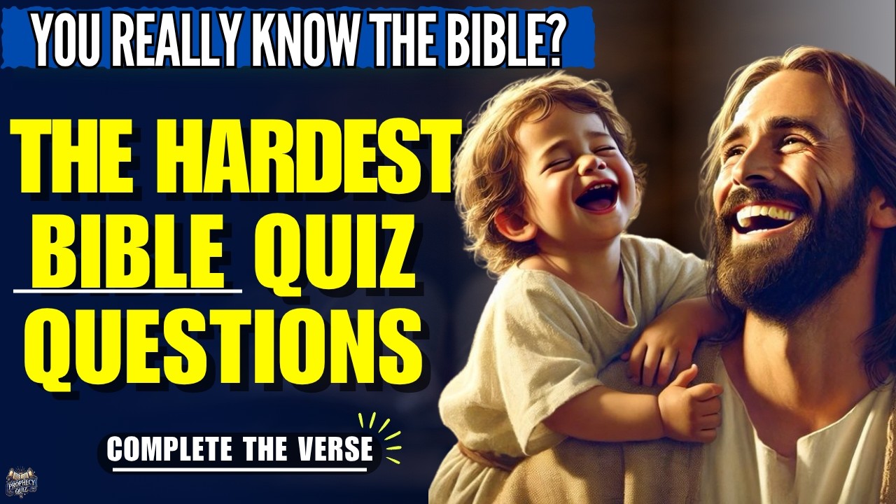 20 Bible Questions and Answers to Complete Bible Verses – How Many Can ...