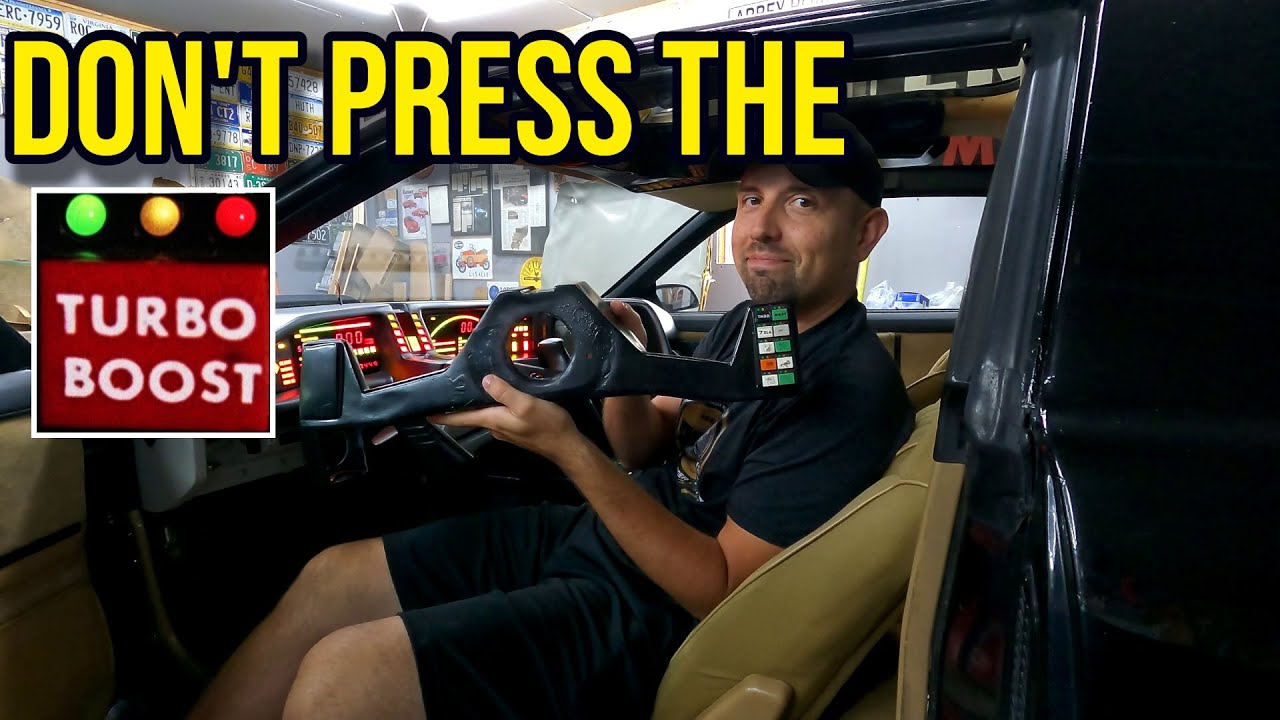 Knight Rider Studio Built KITT Dash Pods from 1983! Should we hit the Turbo Boost?