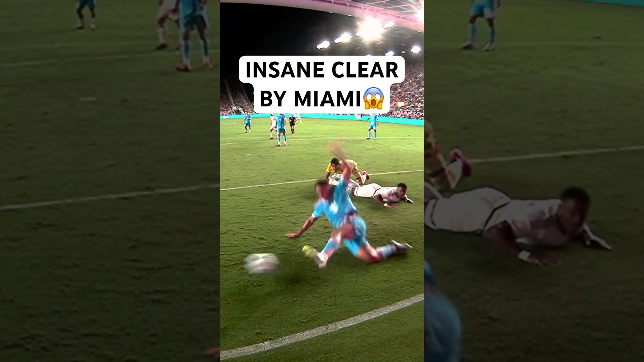 WILD goal line clearance! 👀