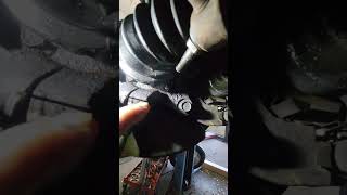 Subaru Seized Broken Front Ball Joint Pinch Bolt How We Got It Out