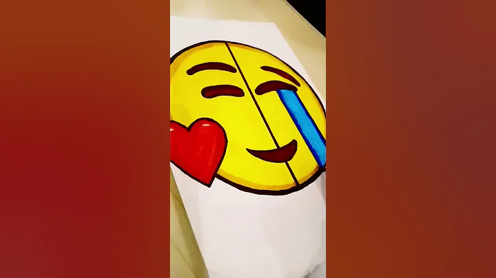 Hot 🔥+ Cold ❄️ || Emoji Mixing Satisfying Art #creativeart #satisfying MIPOR