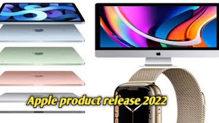 Apple product lineup 2022