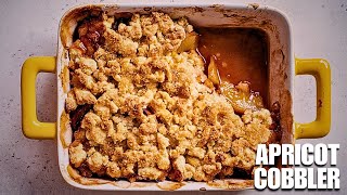 Apricot Cobbler Recipe Tastes BETTER with Fresh Apricots