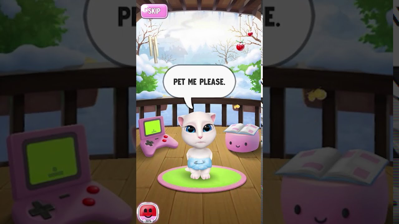 My Talking Angela  - Funny Cat Angela Was Born - Funny Android Gameplay #1