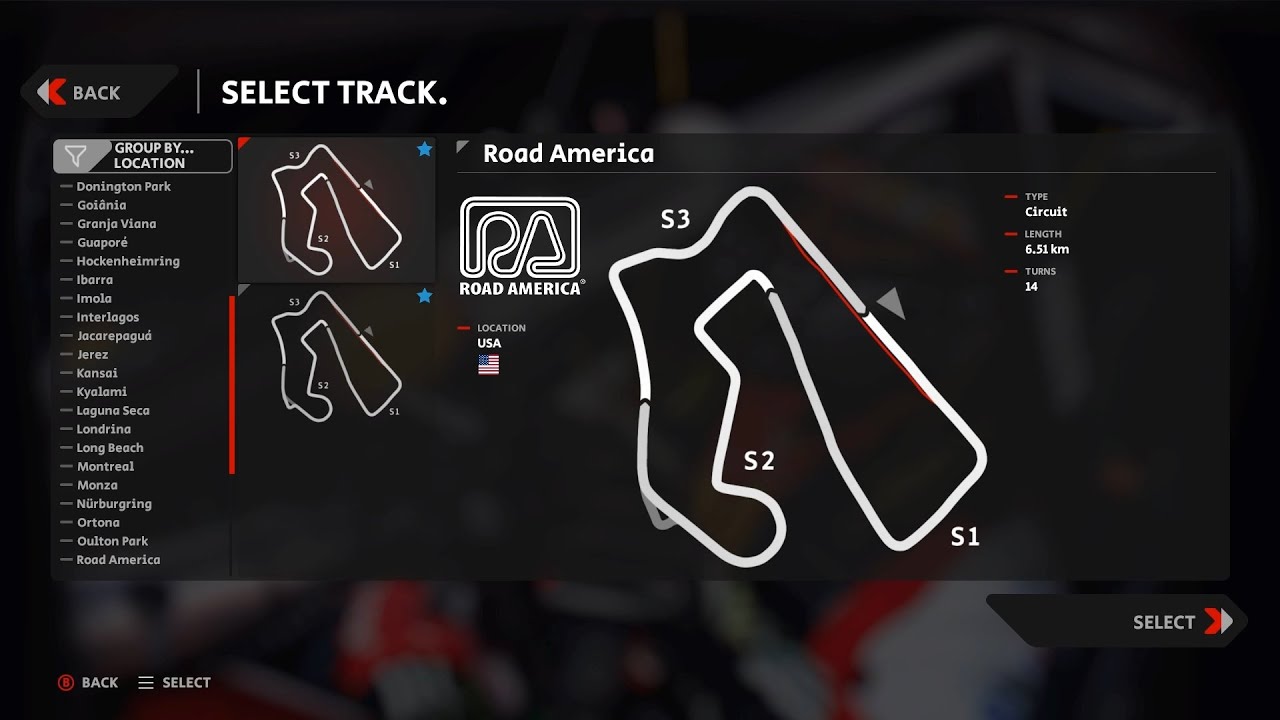 Automobilista 2 track list March 2022 YouTube