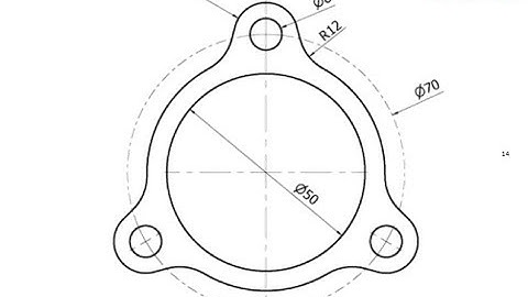 T-Flex CAD 15 2D - Exercise 14