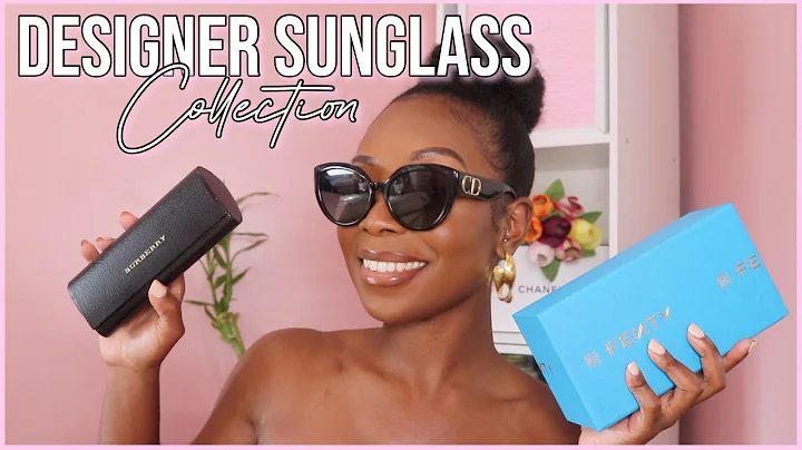 MY DESIGNER / SUNGLASSES COLLECTION + TRY-ON FT BURBERRY, CELINE + FENTY & DIOR / THE STUSH LIFE
