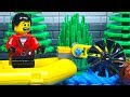 Lego Bank Robbery - Sea Boat Escape