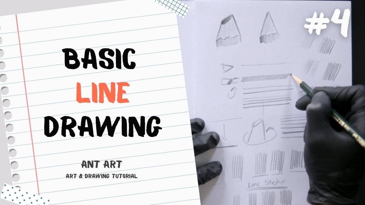 Basic Line Drawing အခြေခံမျဉ်းများ - YouTube